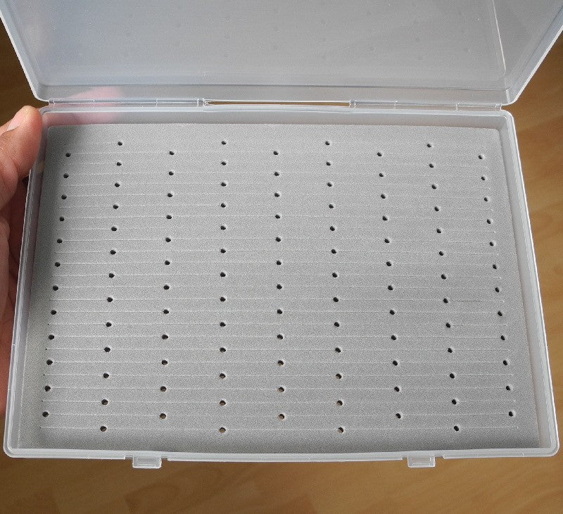 Boite mouche Extra fine compétition L grandes fentes