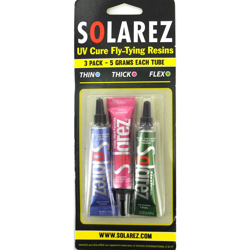 Vernis-résine MULTIPACK solarez - 3 x 5 g