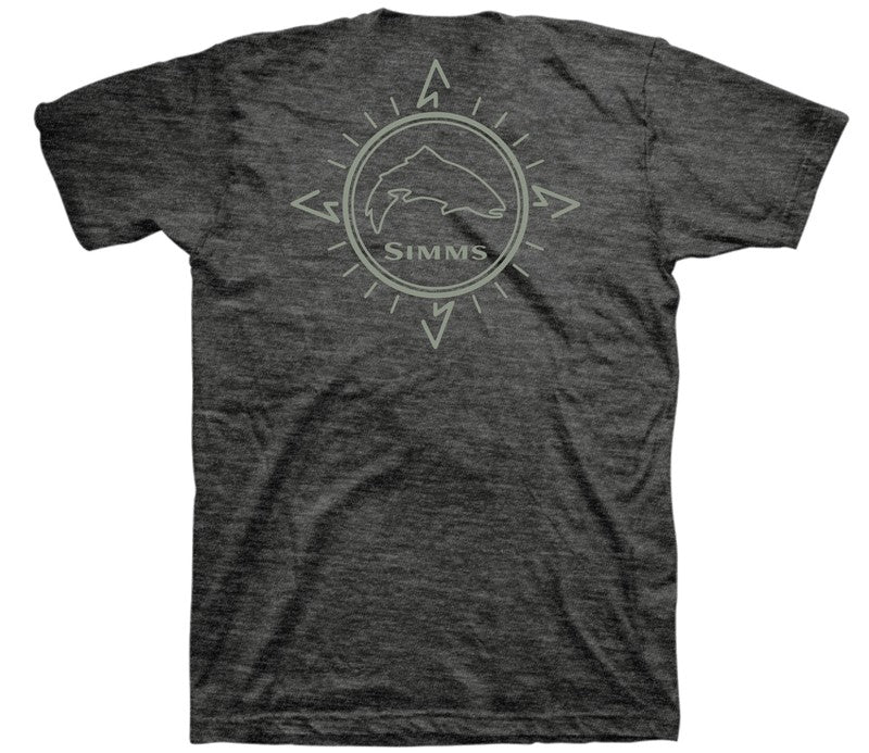 T-SHIRT ANGLER DRIVEN CHARCOAL