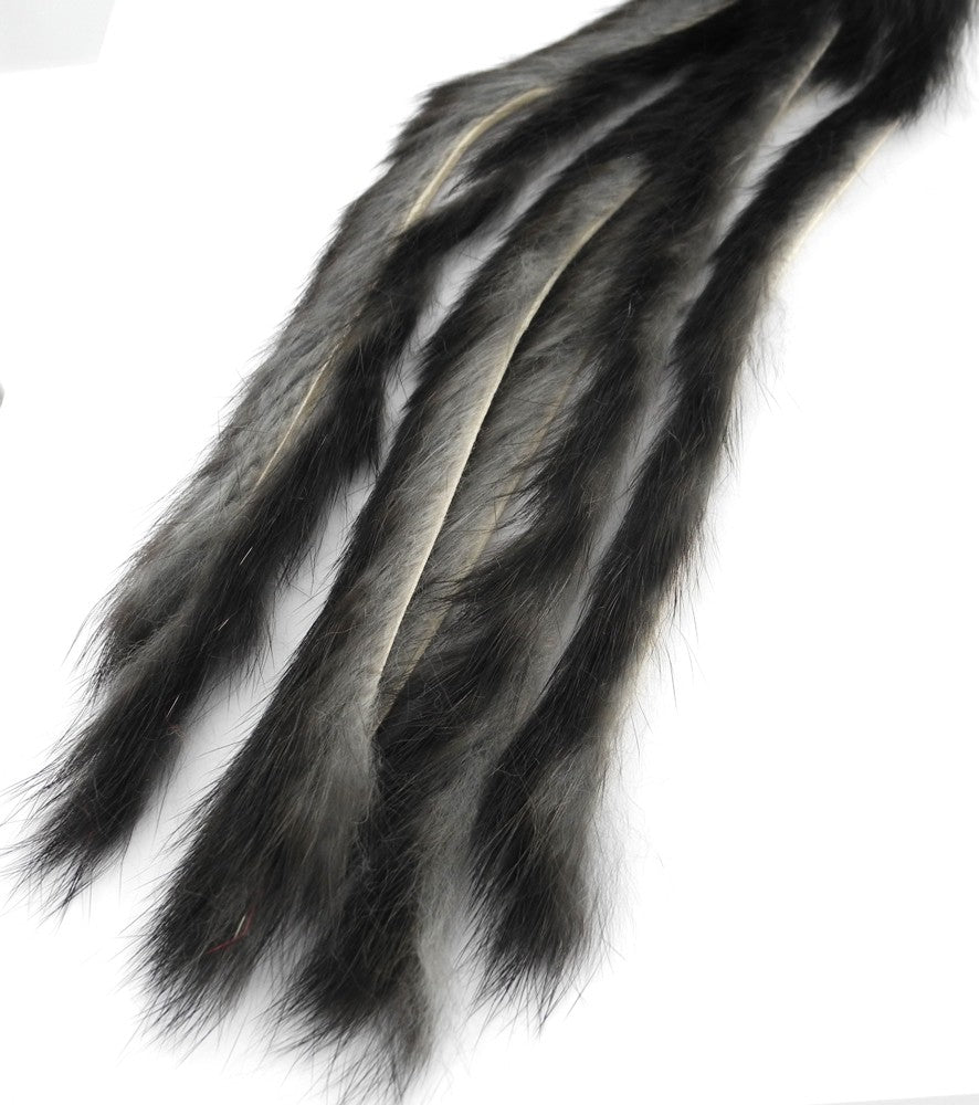 Bandelettes lapin Caleri 3mm gris foncé naturel