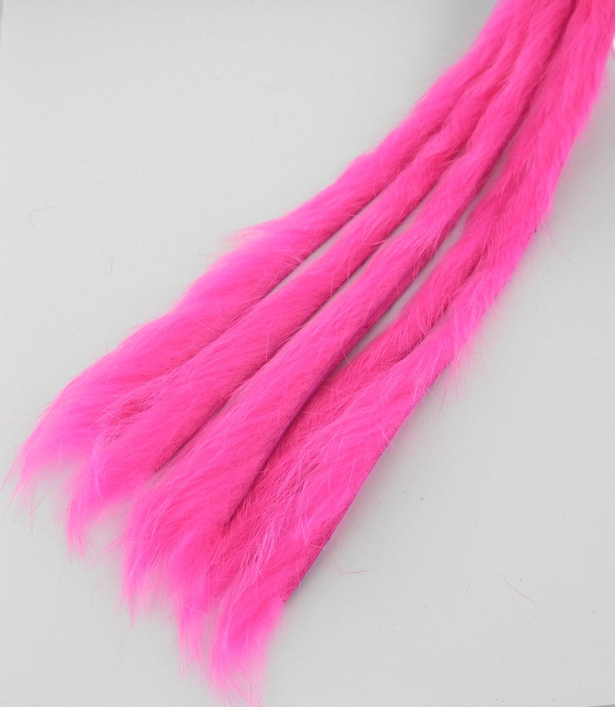 Bandelettes lapin Caleri 3mm rose fluo