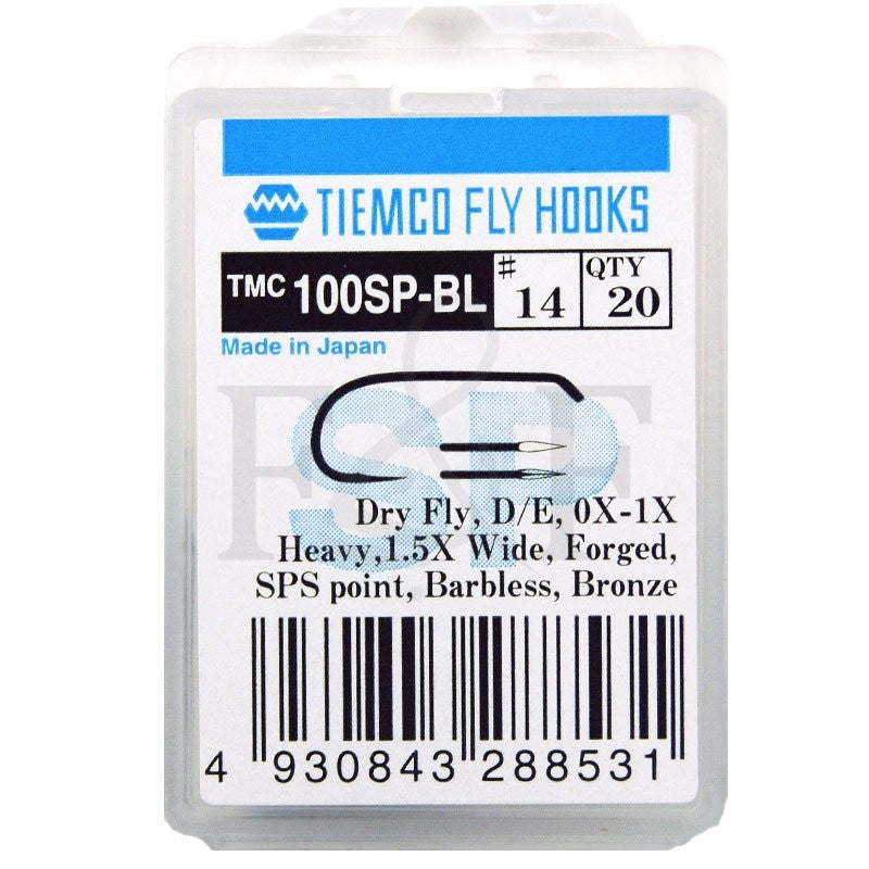 Hameçons TIEMCO TMC 100 SP BL