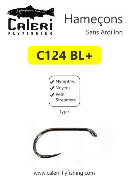 Hameçons C124 BL PLUS