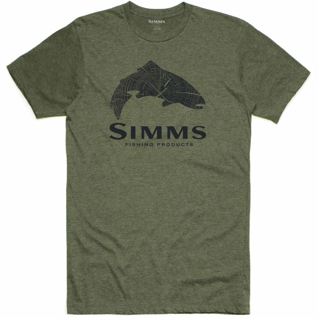 T-SHIRT SIMMS Wood Trout Fill