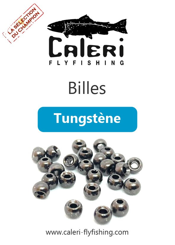 Billes tungstène pour montage de mouche