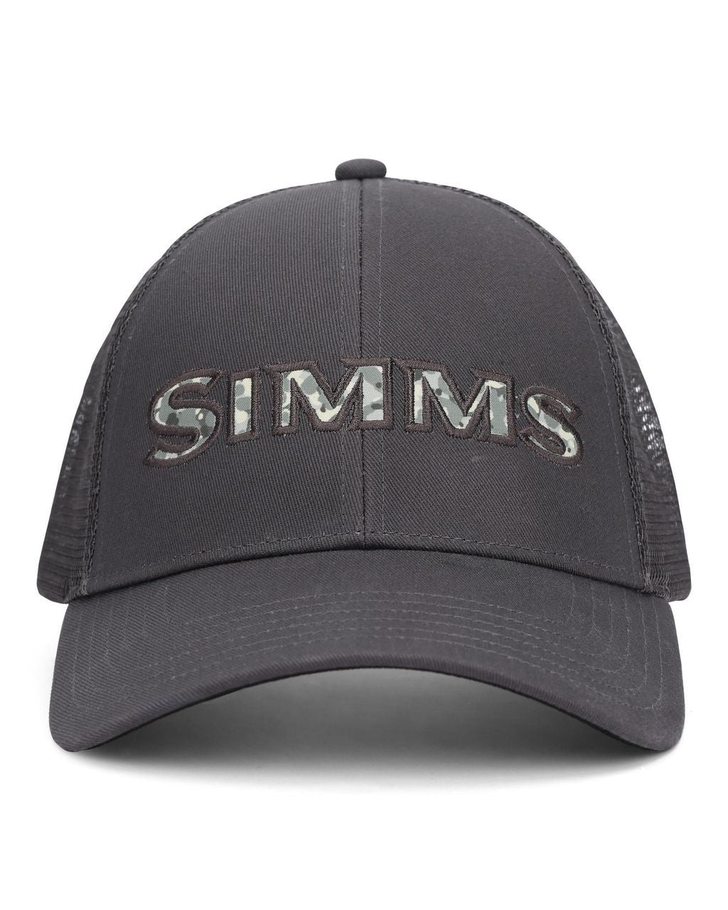 Casquette Simms Trucker back Eddy camo fill slate