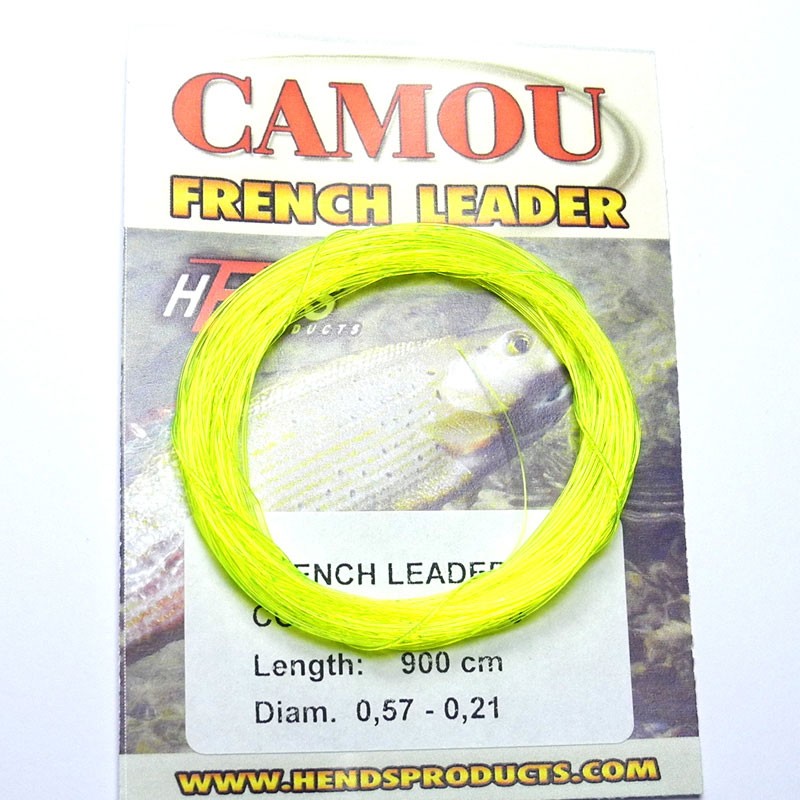 Queue de rat camou jaune fluo 9m