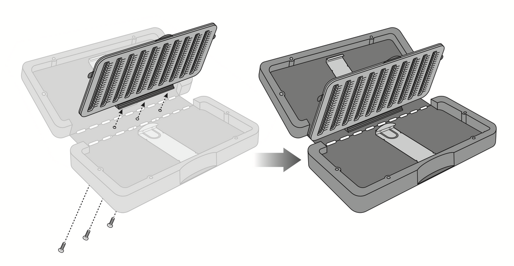 Lightweight System Fly Case C&F DESIGN (SMALL, MEDIUM OU LARGE)