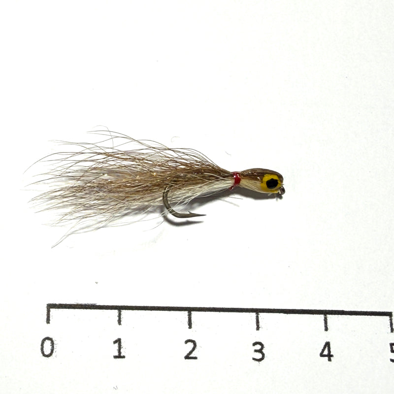 Petit streamer bucktail & flashabou