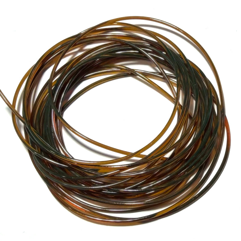 Body glass half round (demi lune)