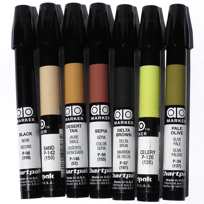 Feutres indélébiles CHARTPAK
