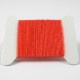 Micro chenille rouge