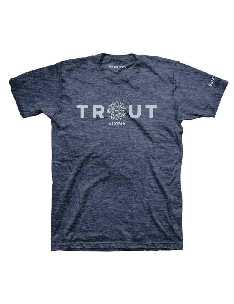 T-SHIRT REEL TROUT NAVY T-SHIRT REEL TROUT NAVY