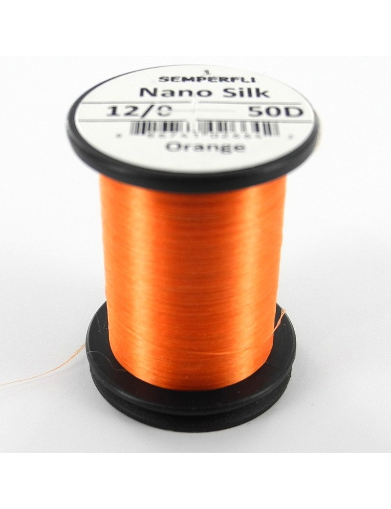 Semperfli nano silk 12/0 orange