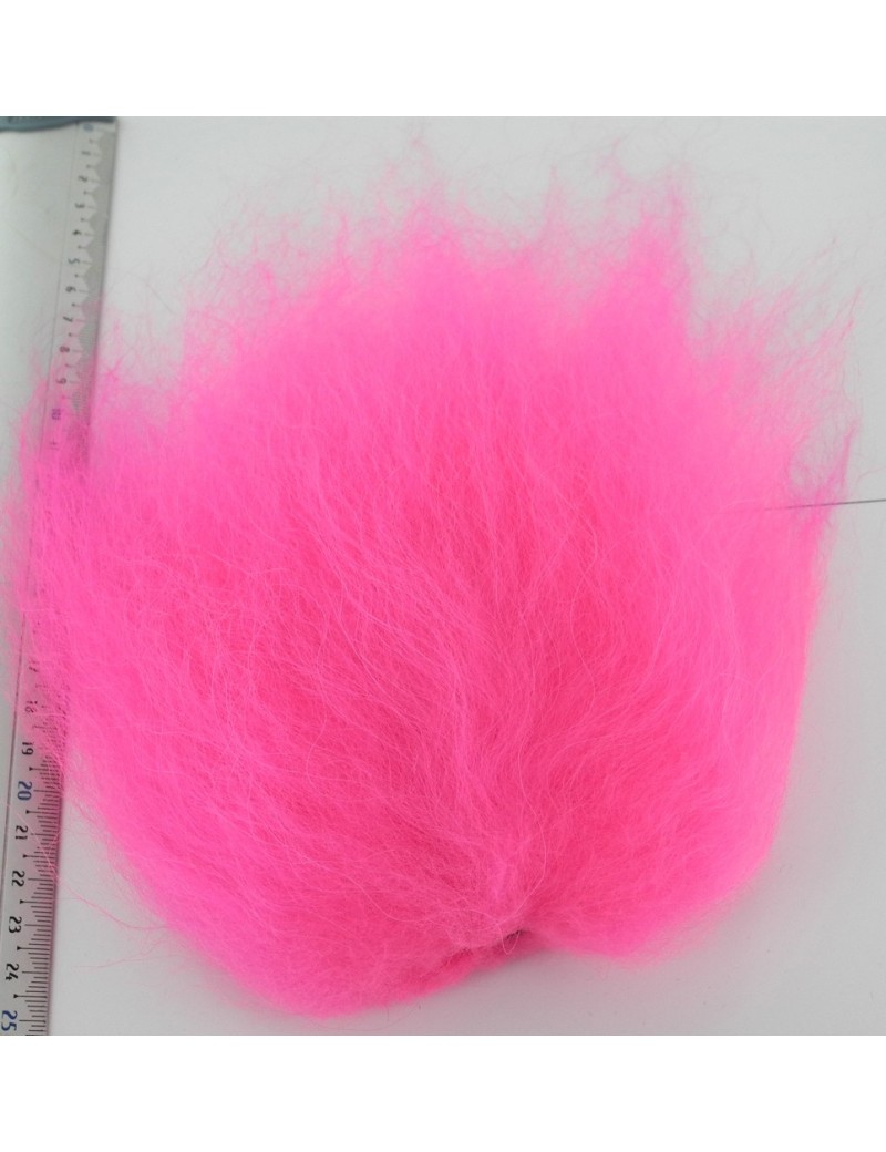 Streamer hair rose fluo