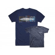 T-SHIRT DeYoung Seatrout Navy Heather