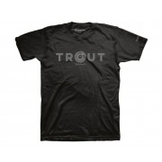 T-shirt SIMMS Reel Trout Black  