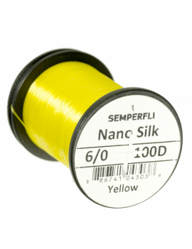 Semperfli nano silk 6/0 Jaune