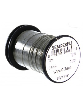 Fil de cuivre Semperfli 0,3mm Argent