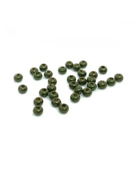 Billes Destockage - Tungstène Classique Vert Olive Foncé 2mm