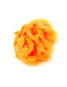 Chenille Blob Orange Fluo