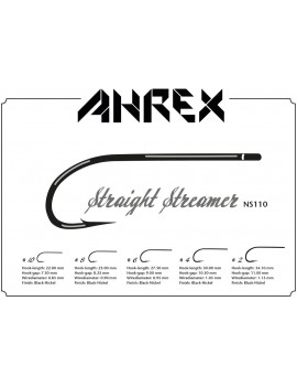 Hameçon AHREX NS110 Streamer S/E