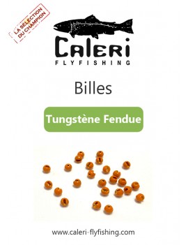 Billes Tungstène Fendues - Chocolat Clair