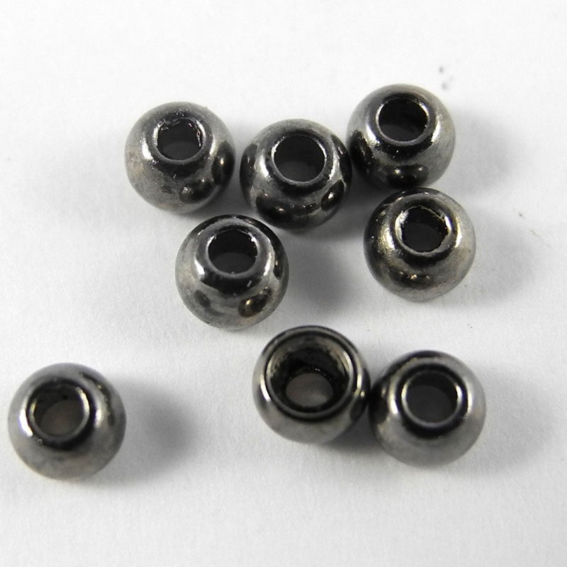 Billes laiton Noire Argenteés