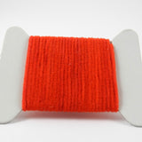 Chenille velours rouge-06