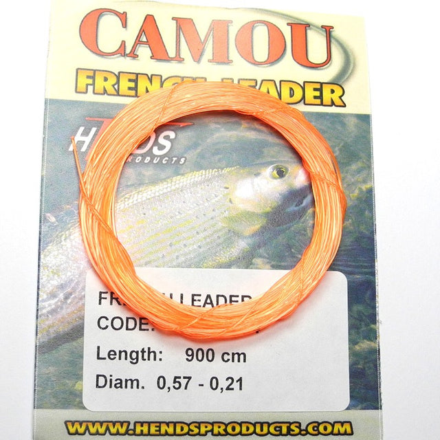 Queue de rat camou Orange fluo 9m