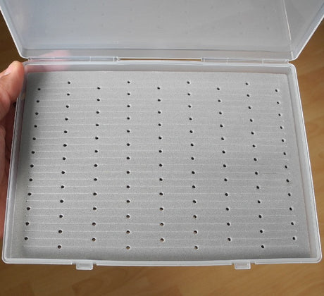 Boite mouche Extra fine compétition L grandes fentes