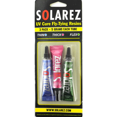 Vernis-résine MULTIPACK solarez - 3 x 5 g