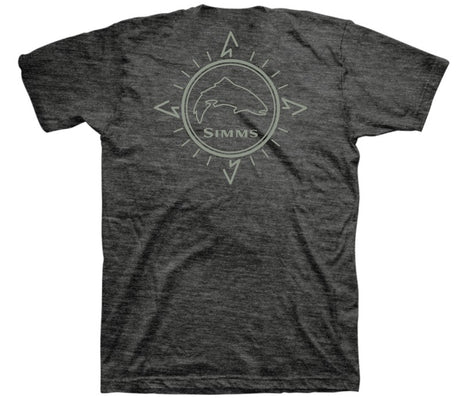 T-SHIRT ANGLER DRIVEN CHARCOAL 