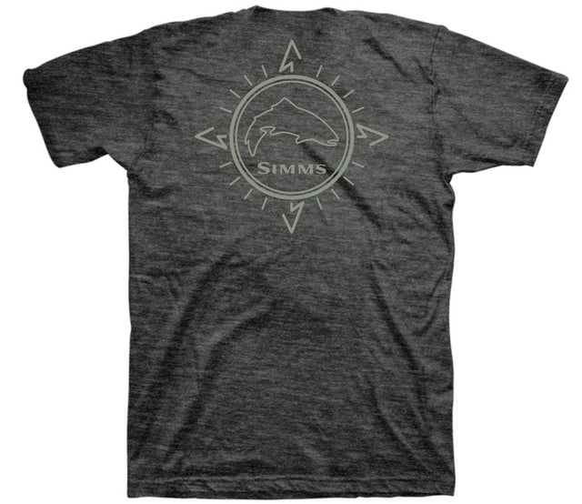 T-SHIRT ANGLER DRIVEN CHARCOAL 