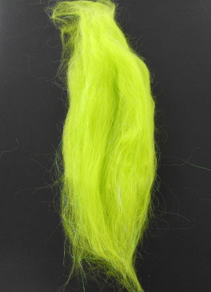 Minnow et baitfish sparkle dub chartreuse