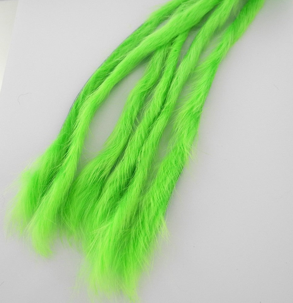 Bandelettes lapin Caleri 3mm chartreuse fluo