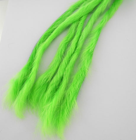 Bandelettes lapin Caleri 3mm chartreuse fluo
