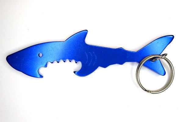 PORTE-CLEF ET OUVRE BOUTEILLE SHARK