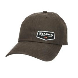 Casquette Simms oil cloth coffee