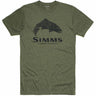 T-SHIRT SIMMS Wood Trout Fill