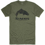 T-SHIRT SIMMS Wood Trout Fill