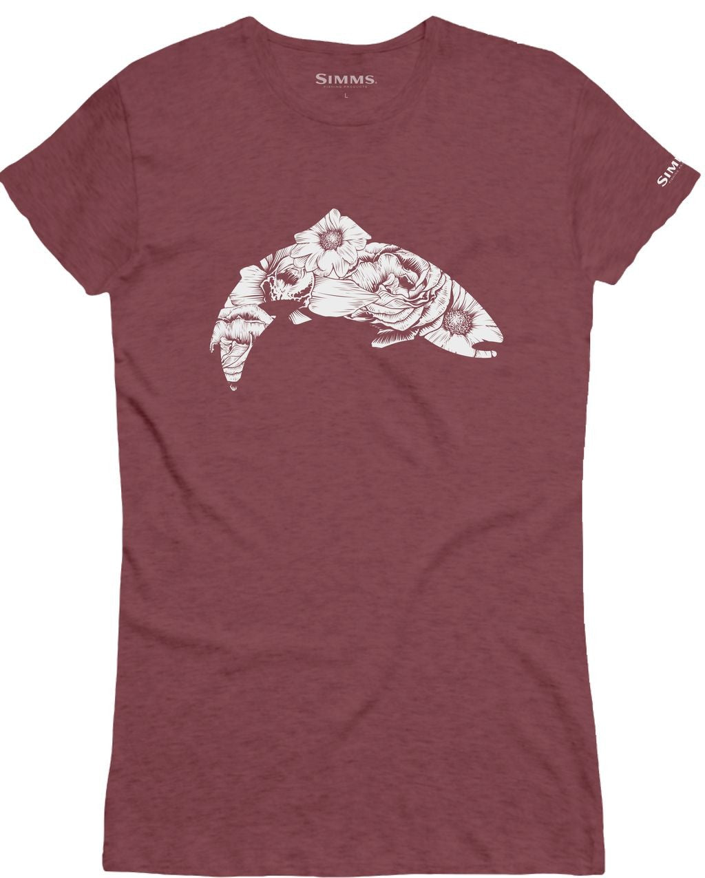 T-Shirt Femme SIMMS Flora Trout