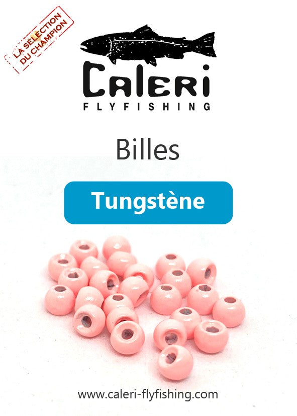 Billes Tungstène Classique - Rose Pâle