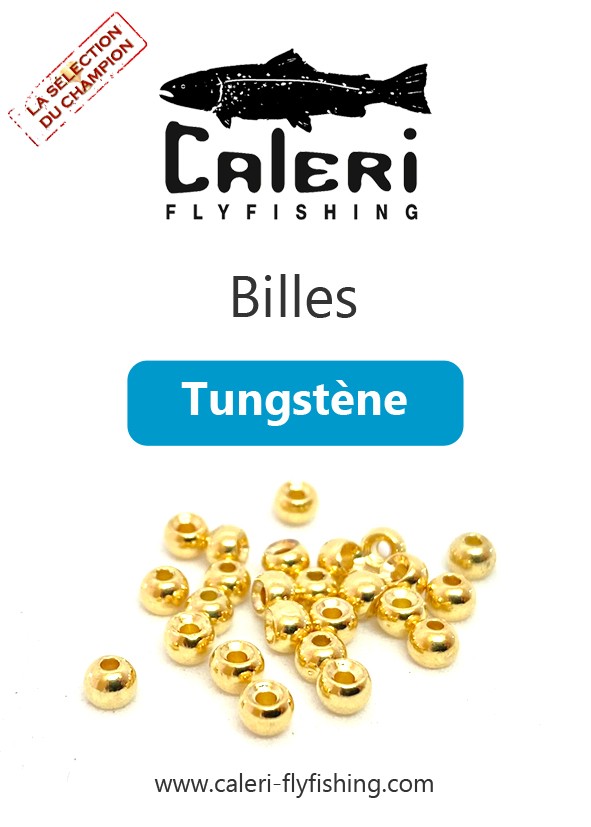Billes tungstène pour montage de mouche