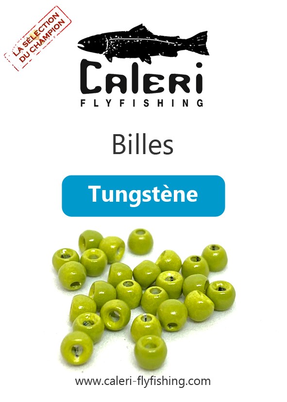 Billes tungstène pour montage de mouche