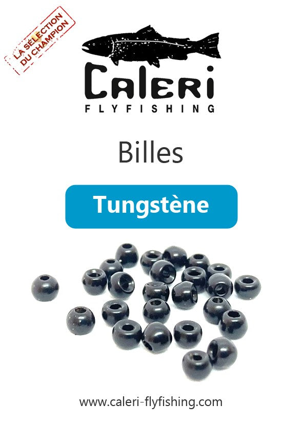 Billes tungstène pour montage de mouche