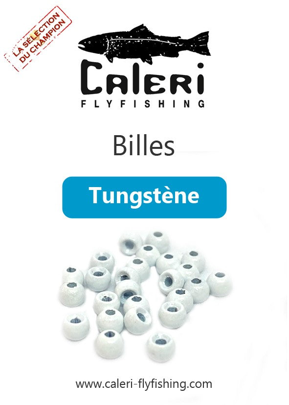 Billes tungstène pour montage de mouche