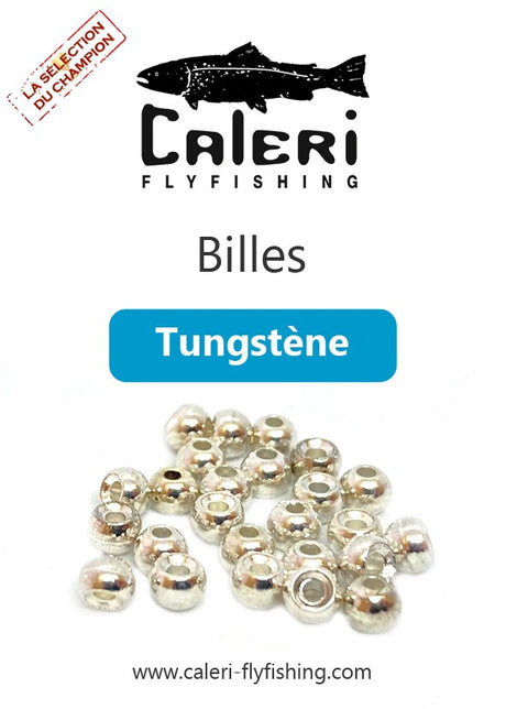Billes tungstène pour montage de mouche
