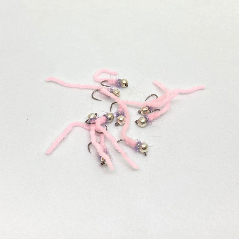 Nymphe Worm en Tungstène Fendue - "Candy Worm"