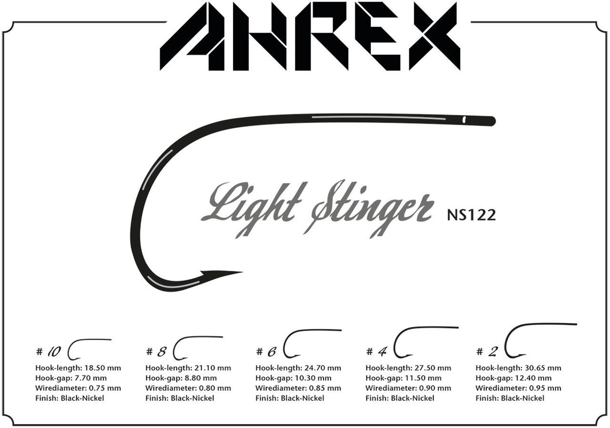 Hameçon AHREX NS122 Light Stinger